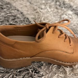 Aldo brown leather oxfords